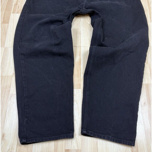 Vintage 90s Tommy Hilfiger Jeans / Black / Size 38 x 30 - Picture 3 of 7